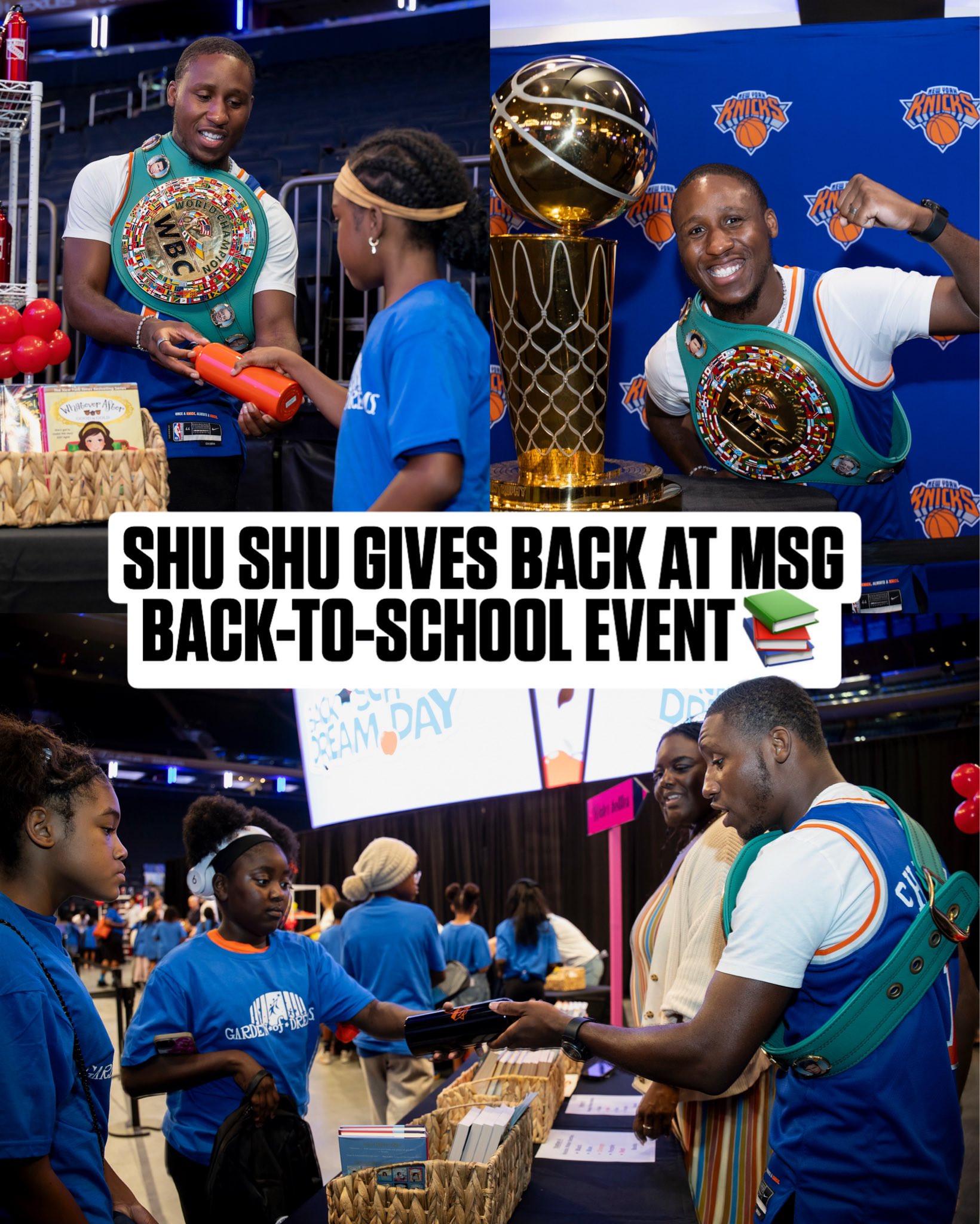 A champ in the ring and the community.