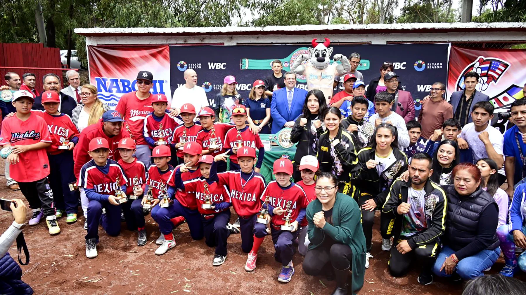 Boxing on the Diamond at the Mexica League