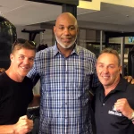 Bryan Mitchell Jr, Lennox Lewis & retired super featherweight champ Bryan Mitchell