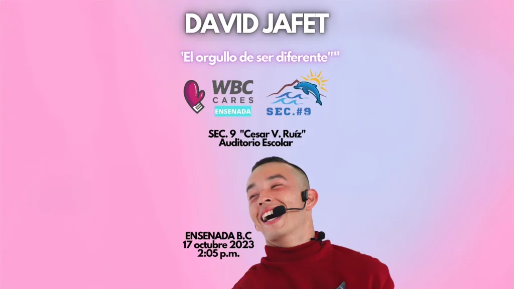 David Jafet in Ensenada flyer