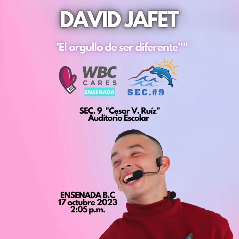 David Jafet in Ensenada flyer