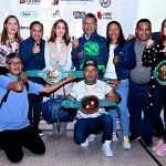 Members of WBC Cares Mexico and some attendees posing for the camera