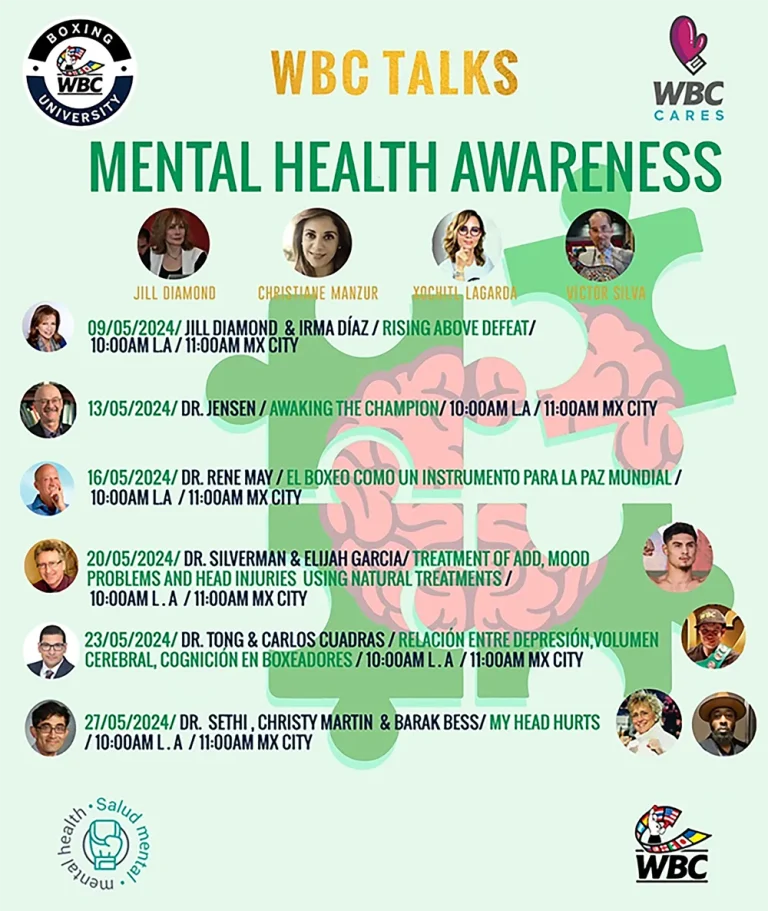 WBC Talks - May for Mental Health flyer