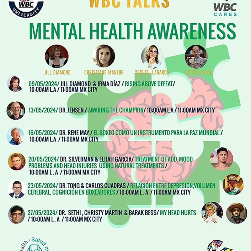 WBC Talks - May for Mental Health flyer