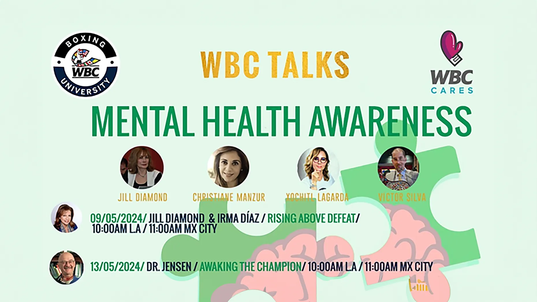 THE WBC and Mental Health Awareness Month