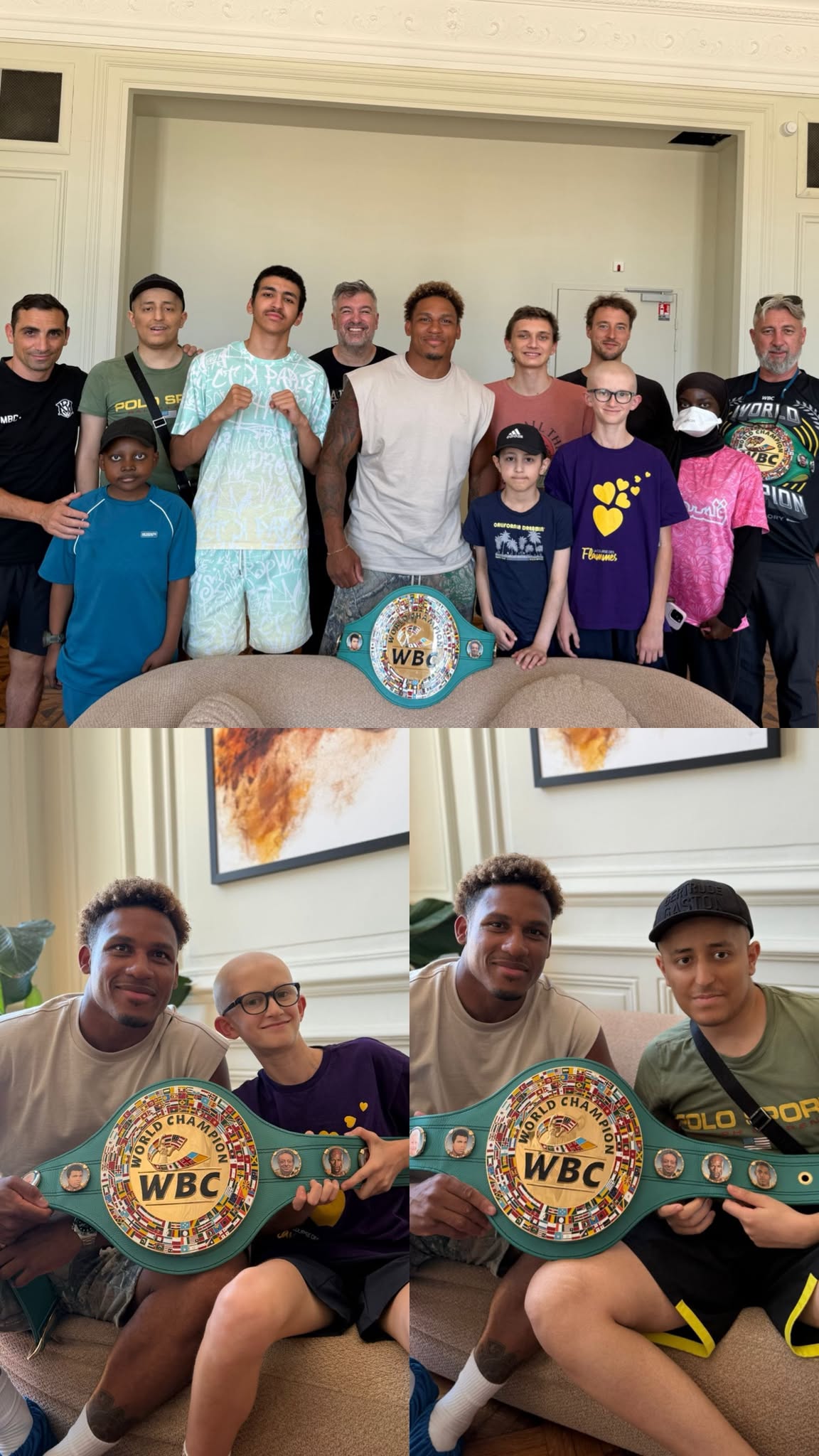 WBC world champion Ryad Merhy