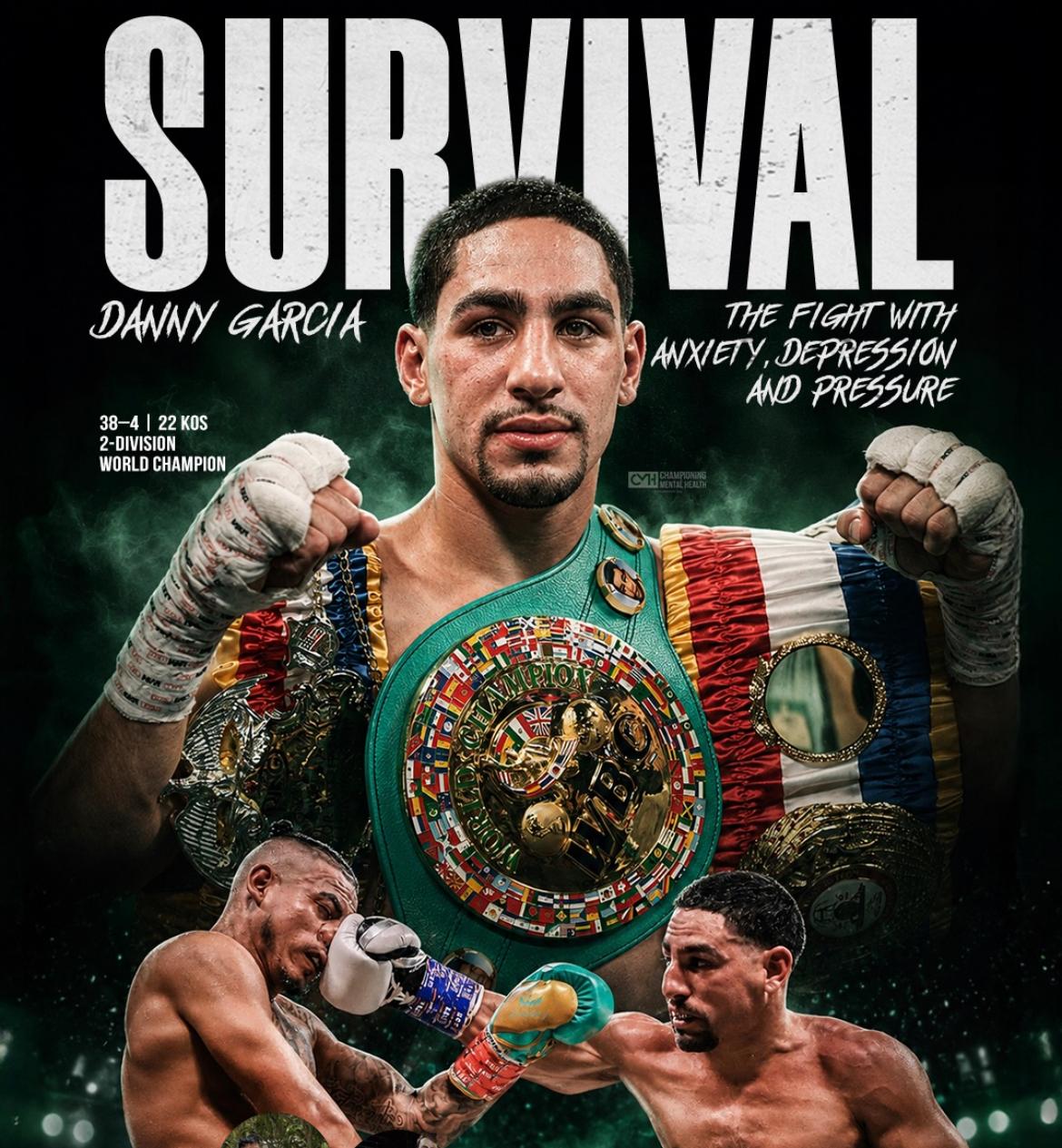 Boxing fans saw the belts. Danny Garcia was fighting something heavier.