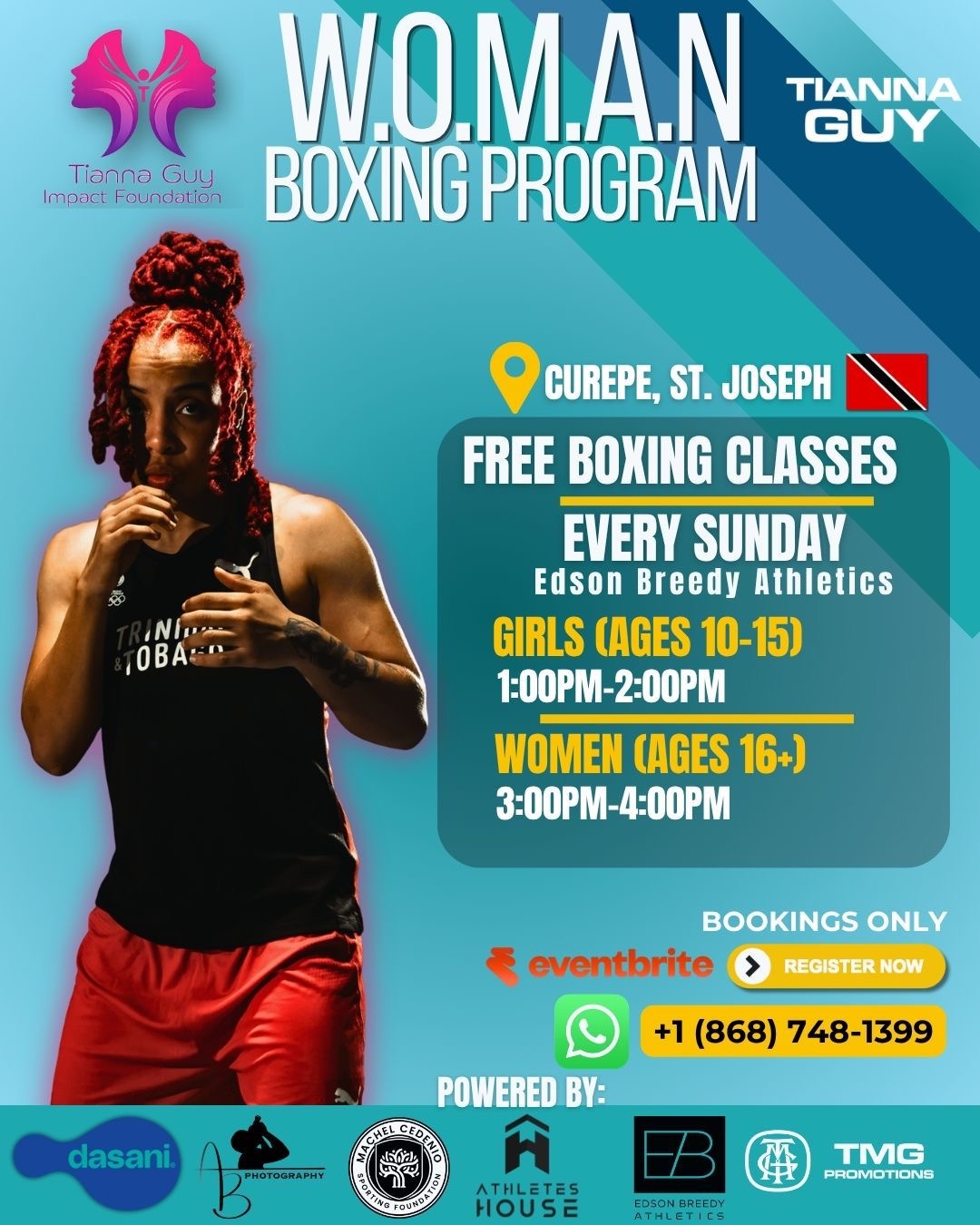 WBC Cares is proud to endorse Tiana Guy