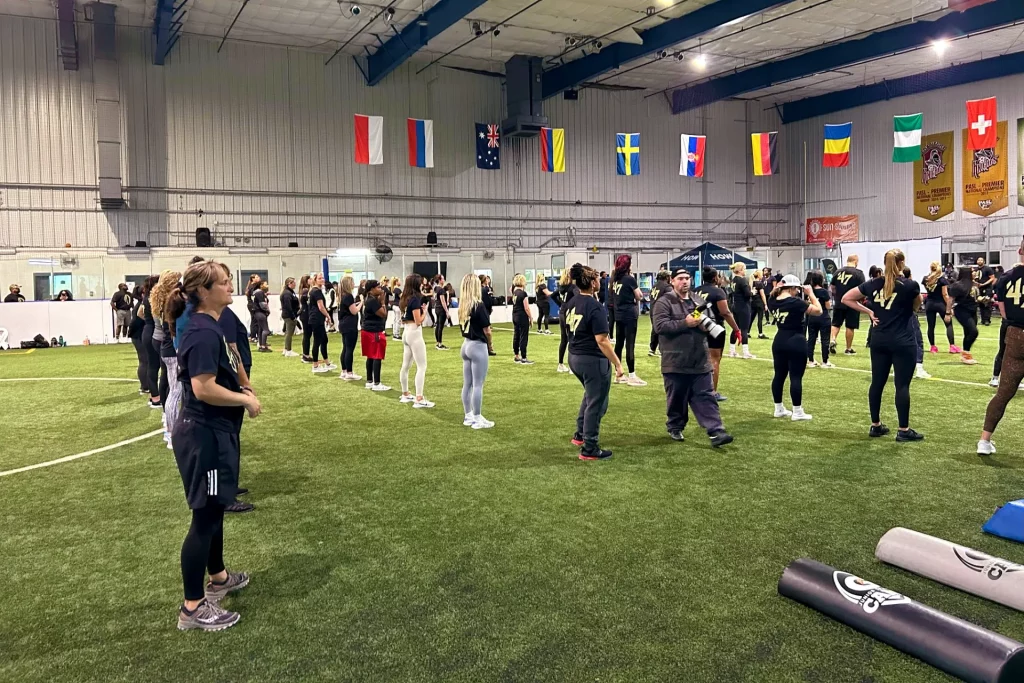 Photo of the attendees to the event 'A Day in the Life' during some of the event activities