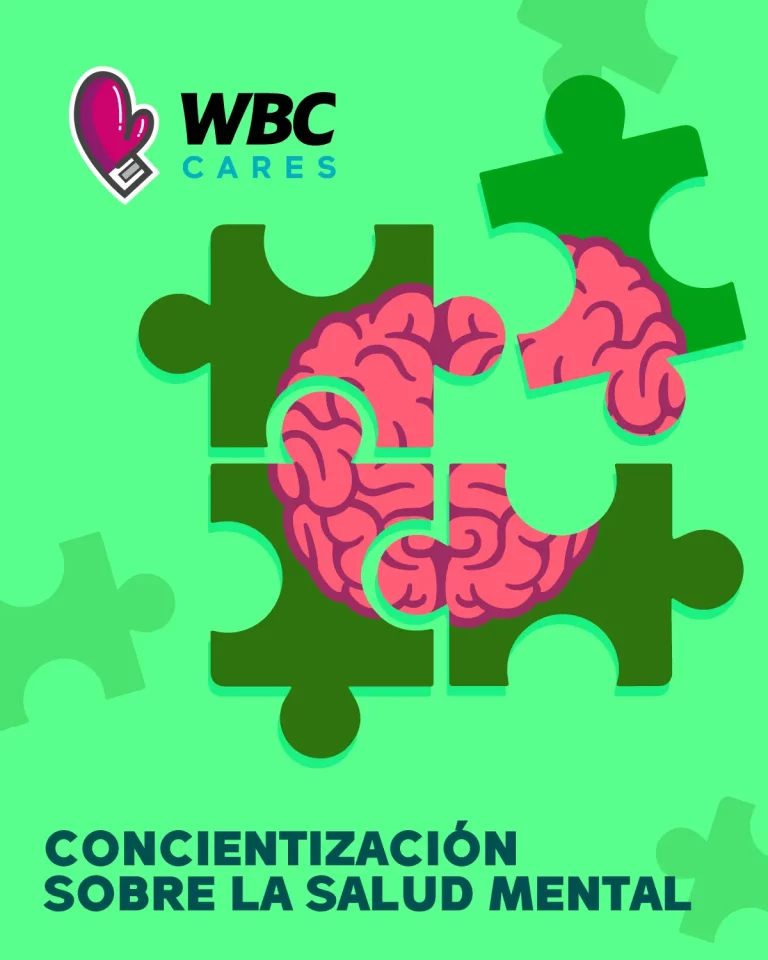 WBC Cares - May for Mental Health flyer in Spanish
