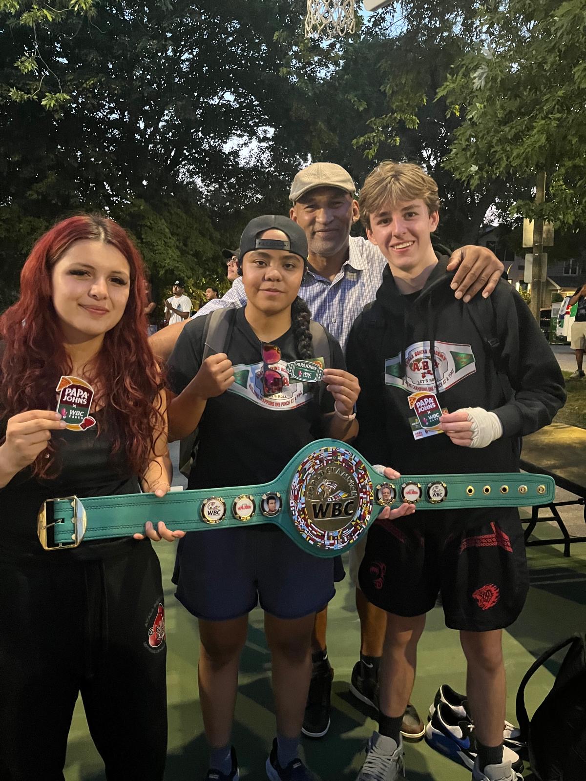 WBC Cares and Papa John’s Community Champions “Patches for Pizza” Honors Chicago’s Hamlin Park Champions While Celebrating Coach Bill Heglin’s Legacy