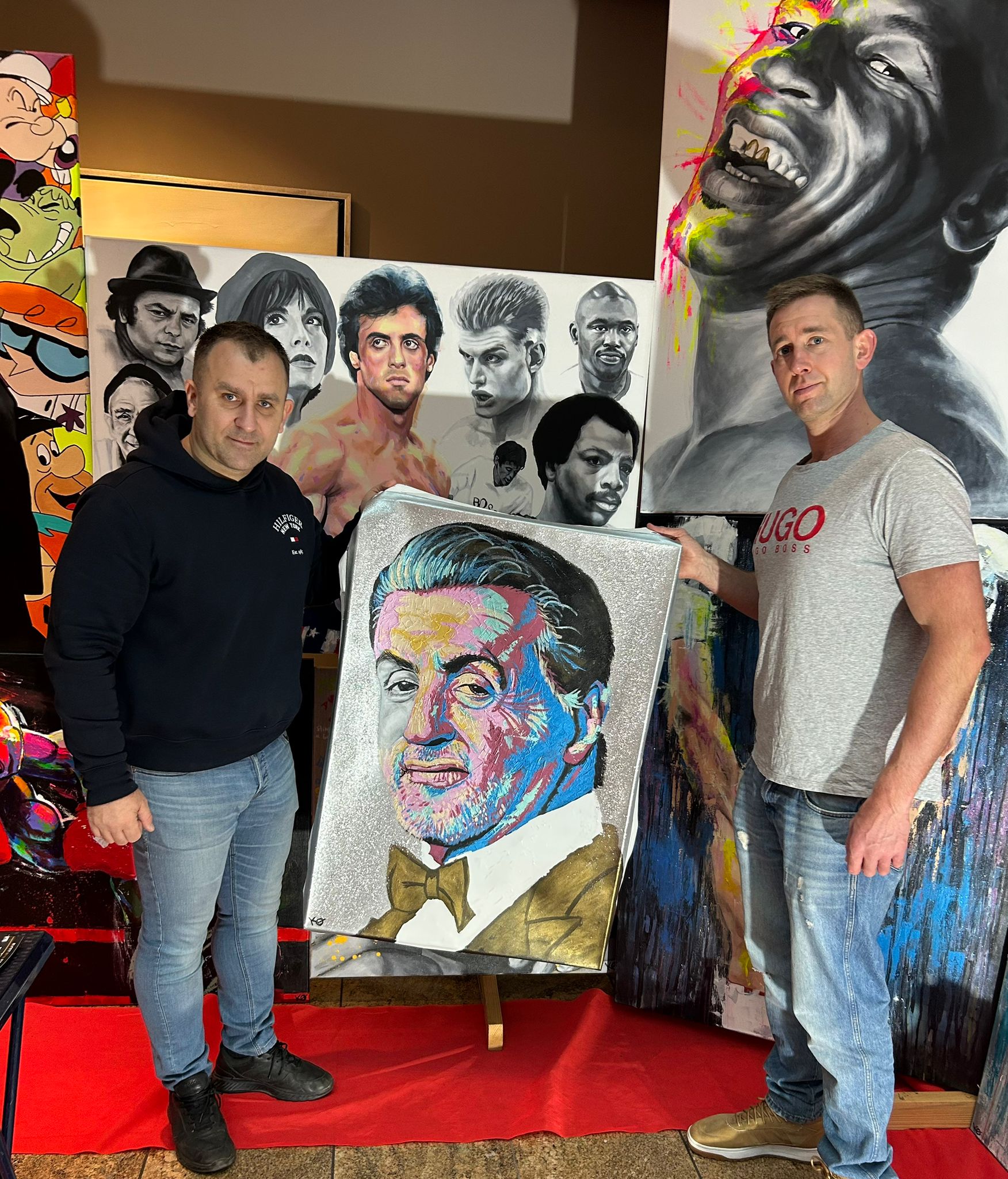 Art and Boxing for a Cause