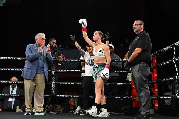 Boxing News: Amelia Moore Prepared To Seize Moment In NABF Title Fight At North Shore Music Theatre » March 16, 2026